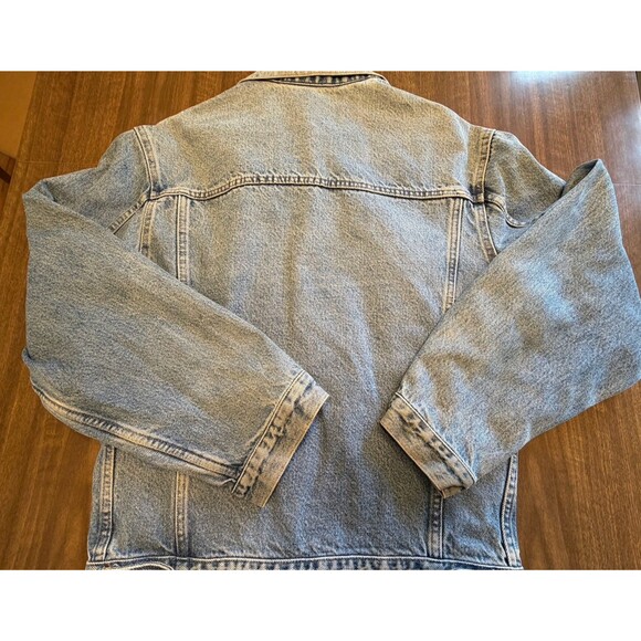 Vtg Bristol Blues Denim Jacket Mens Large 44/46 Trucker USA Workwear - Picture 13 of 14